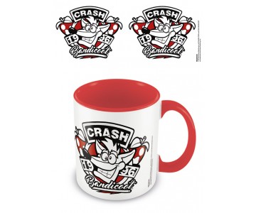 Кружка Crash Bandicoot (1996 Emblem) Red Coloured Inner Mug (PREORDER SALE SEPT) из игры Crash Bandicoot (Крэш Бандикут)