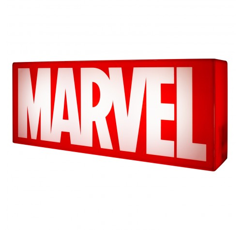 Светильник Логотип Марвел (Marvel Logo Light (PREORDER QS)) из комиксов Марвел Комиксы