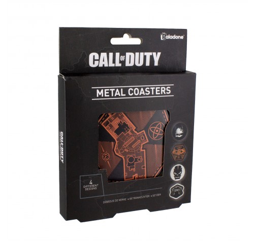 Подставки под напитки Call of Duty Tin Coasters из игры Call of Duty (Кол оф Дьюти)