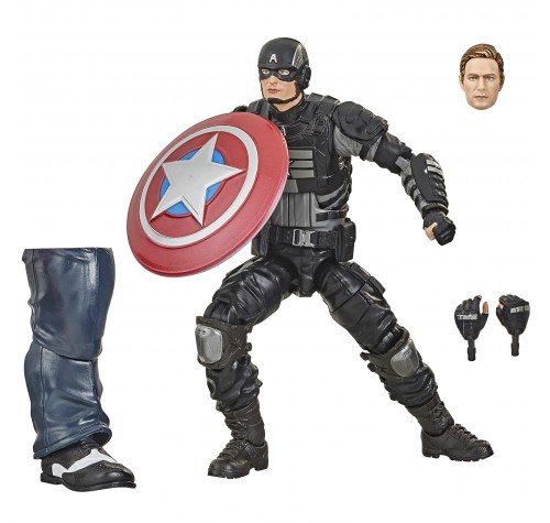 Капитан Америка в стелс-костюме (Captain America Stealth Marvel GamerVerse Avengers E7347) из комиксов Марвел Комиксы