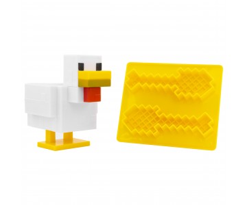 Набор Minecraft Chicken Egg Cup and Toast Cutter  BDP (PREORDER ZS) из игры Minecraft