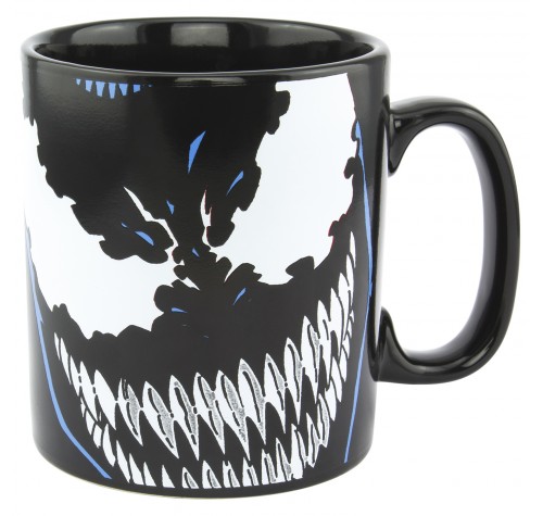 Кружка Веном меняющая цвет (Venom Heat Change XL Mug 550 ml) из серии Веном