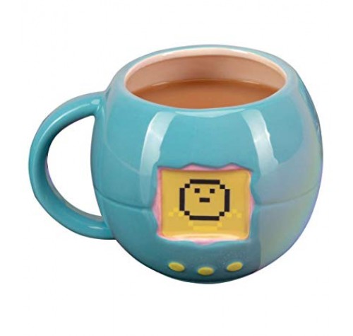 Кружка меняющая цвет Тамагочи (Tamagotchi Shaped Mug) из серии Ретро видеоигры