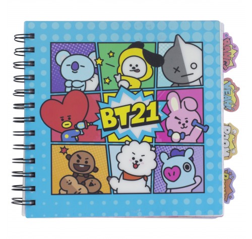Записная книжка BT21 Notebook With Dividers из группы BTS (БТС)
