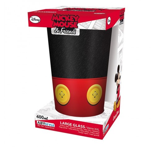 Бокал Mickey Mouse Large Glass 460ml из мультфильмов Disney