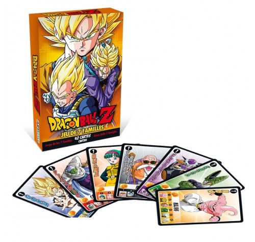 Карточки сувенирные ABYstyle: DRAGON BALL Happy Families card game DBZ из аниме Dragon Ball / Dragon Ball Z (Драконий жемчуг / Драконий жемчуг Зет)