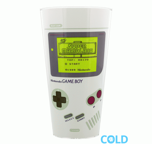 Бокал стеклянный Гейм Бой (Game Boy Colour Change Glass) из игр Ретро Видео Игры