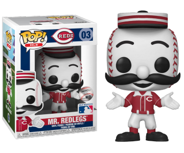 Mr. Redlegs Cincinnati Reds Mascot (preorder TALLKY) MLB