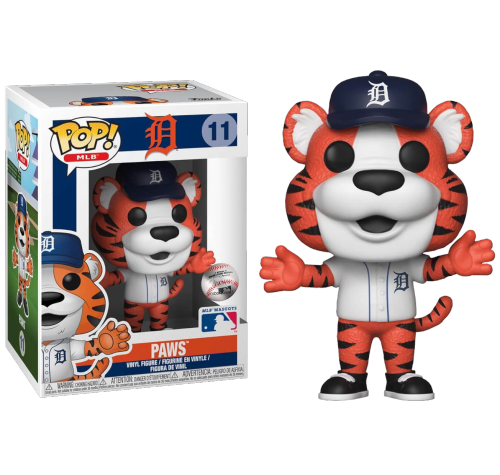 Paws Detroit Tigers Mascot (PREORDER)