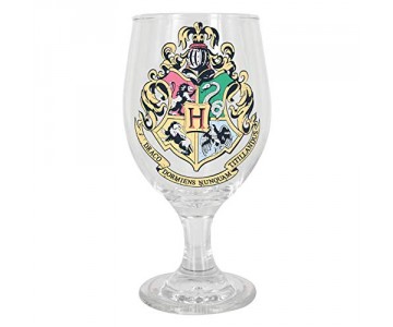 Бокал стеклянный Hogwarts Colour Change Water Glass V2 (PREORDER ZS) из фильма Harry Potter