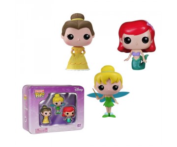 Belle, Tinker Bell, Ariel Set Princesses 3-Pack из мультфильмов Disney