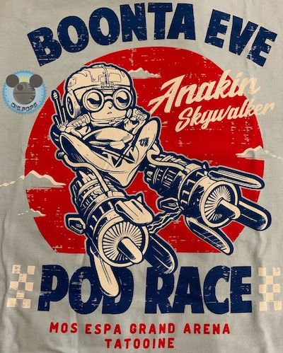 Фанко бокс Smuggler's Bounty Звездные войны футболка маленький Энакин Скайуокер на гоночном поде