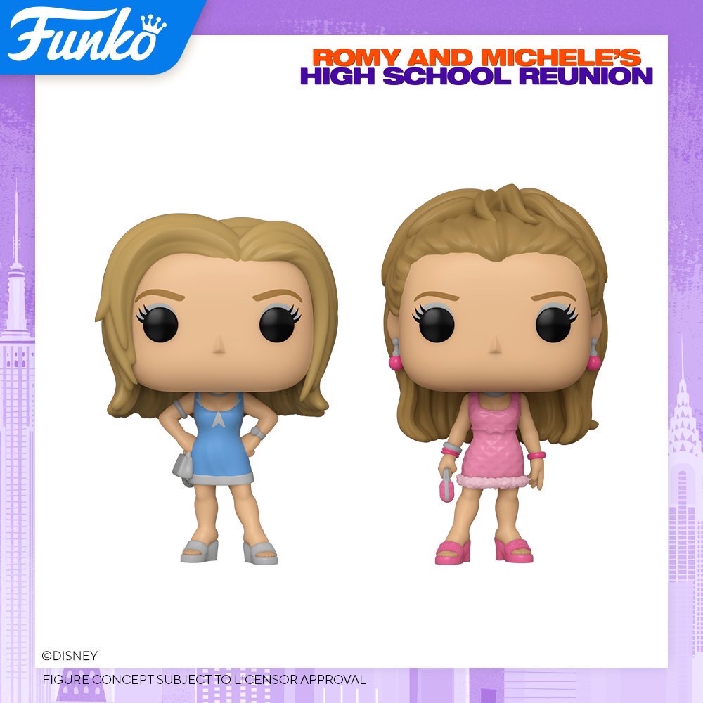 Toy Fair NY2020 Funko POP Romy and Michele's High School Reunion