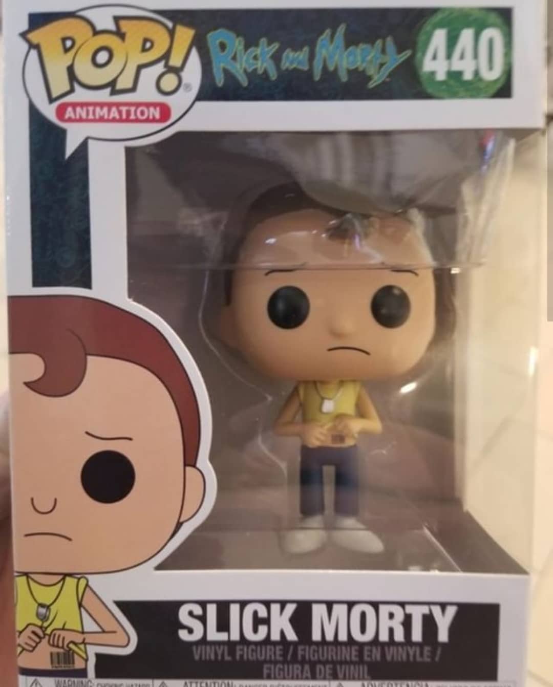 Slick Morty из мультика Rick and Morty