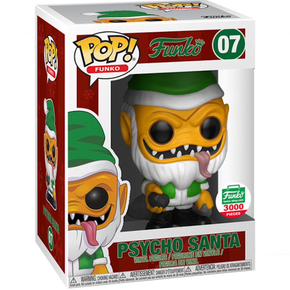 Сумасшедший Санта зеленый (Psycho Santa Green)