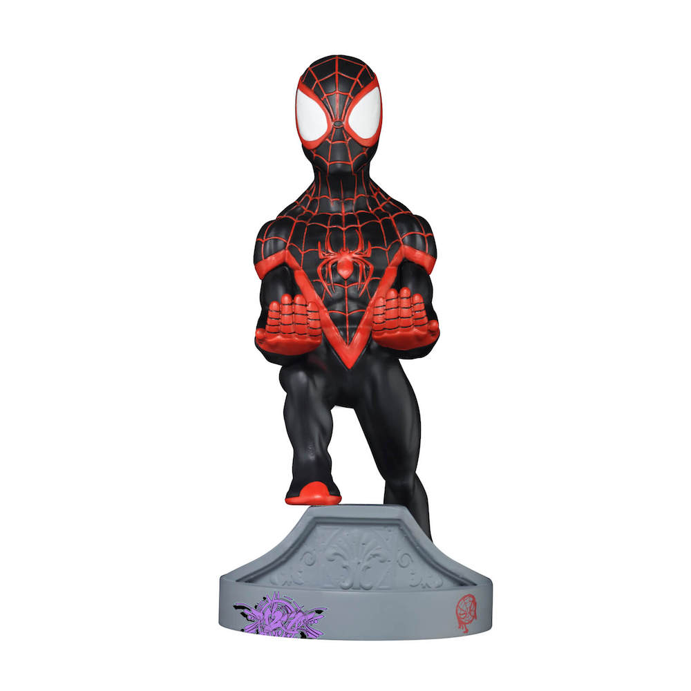 Подставка Майлз Моралес Человек-паук Марвел для игрового контролера или телефона в виде фигурки