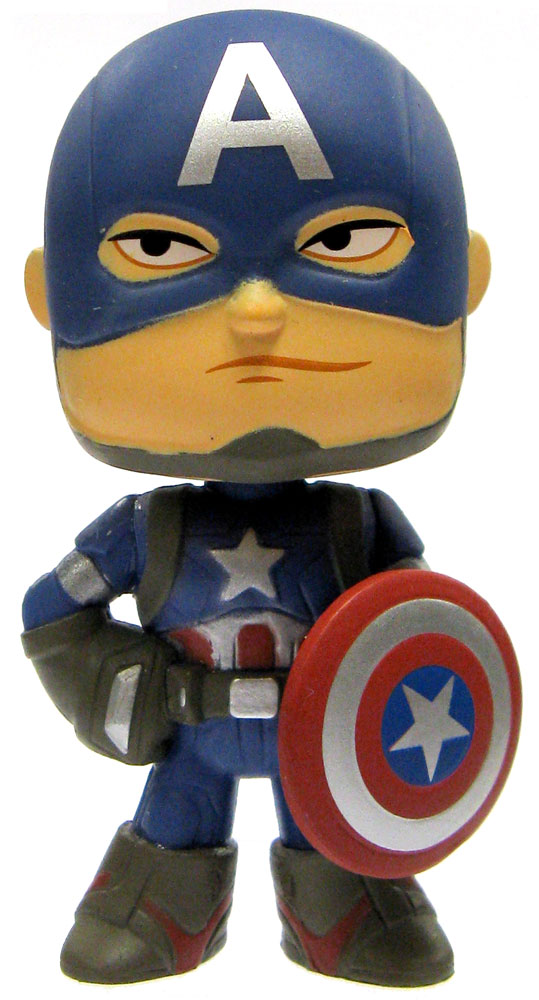 mini captain america figure