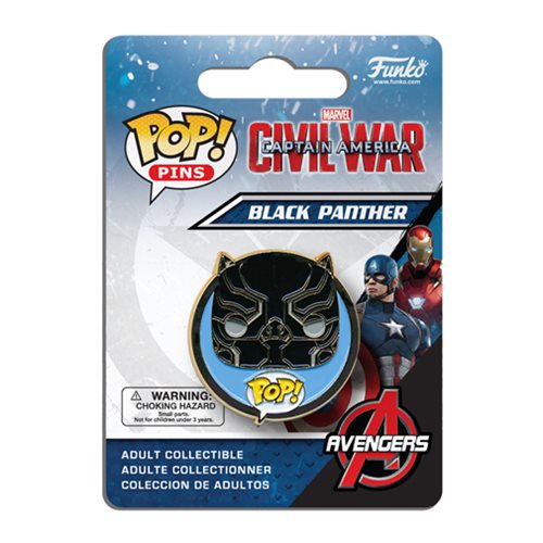 black panther pin funko