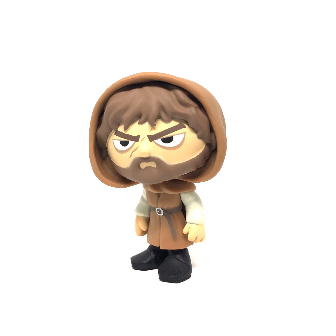 Фигурка Тирион Ланнистер в капюшоне (Tyrion Lannister Hooded 1/12 mystery  minis) Фанко мистери минис из сериала Game of Thrones HBO — Funko POP Russia