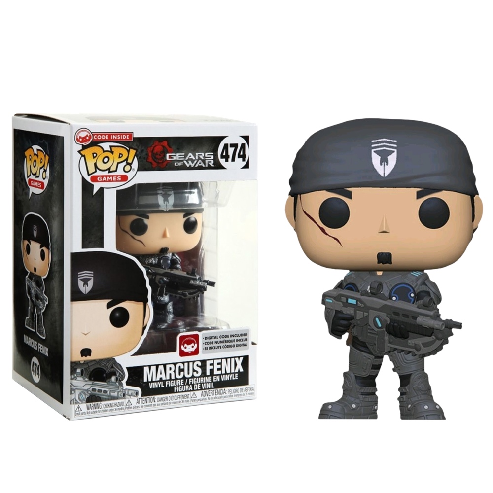 Фигурка Маркус Феникс (Marcus Fenix Lancer Down) — Funko POP