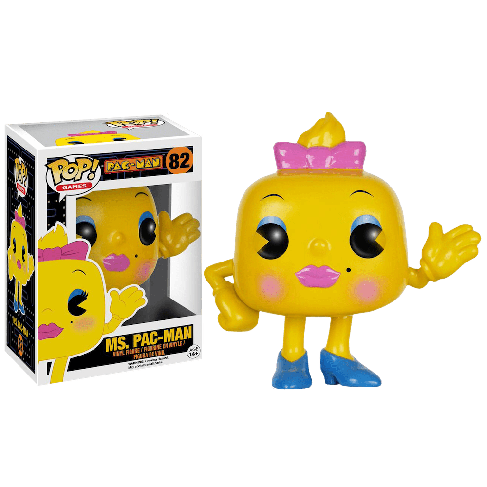 Фигурка Мисс Пакман (Ms Pac-Man) — Funko POP