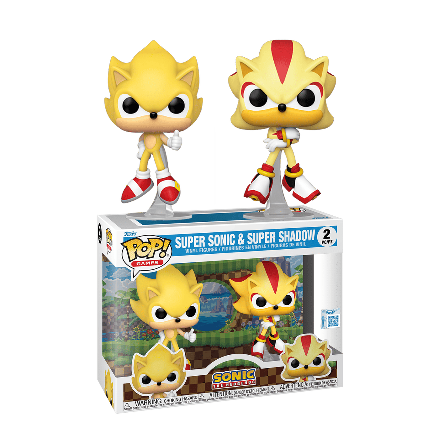 Funko POP ファンコポップ　スーパーソニック　スーパーシャドウ　シルバー Funko POP ファンコポップ スーパーソニック スーパーシャドウ
