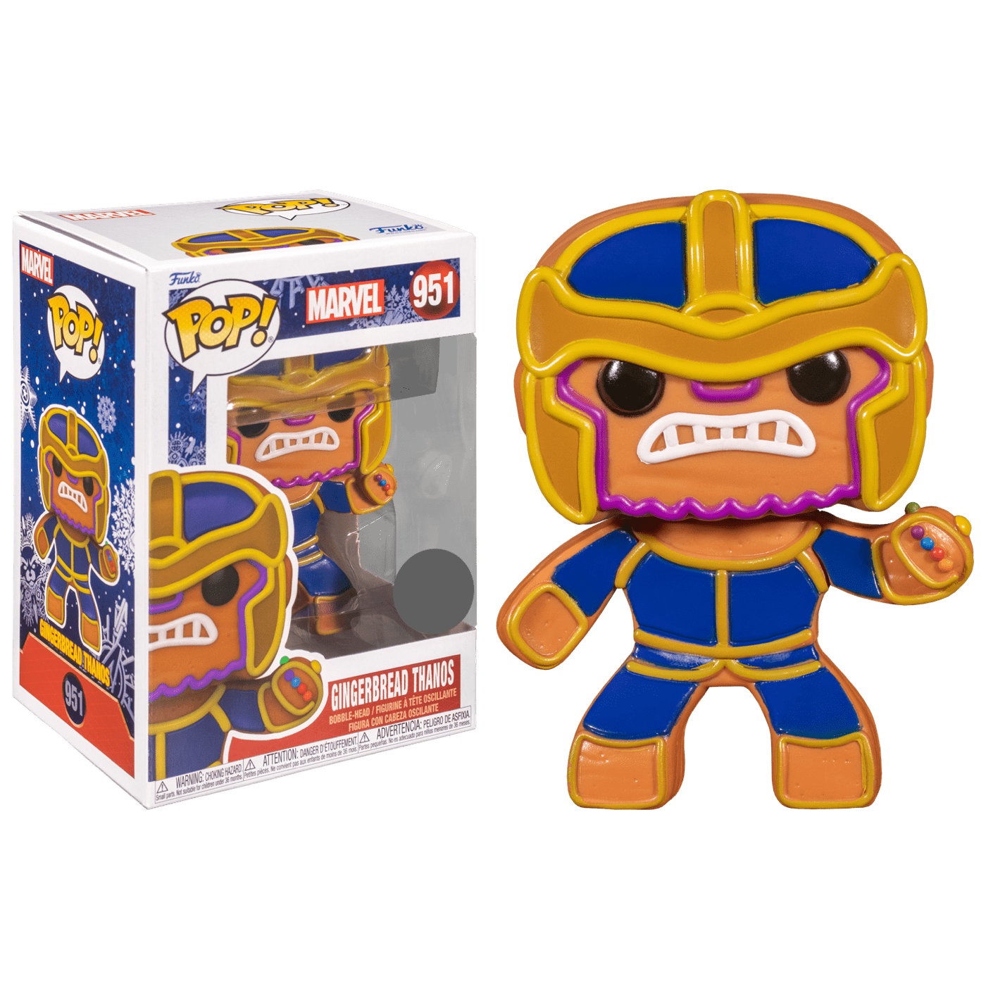 gingerbread thanos pop