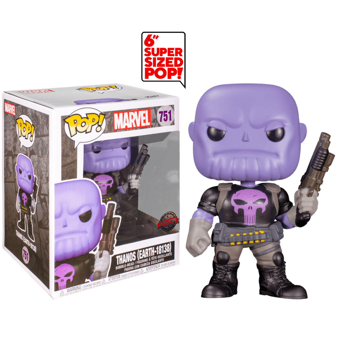 punisher thanos funko pop