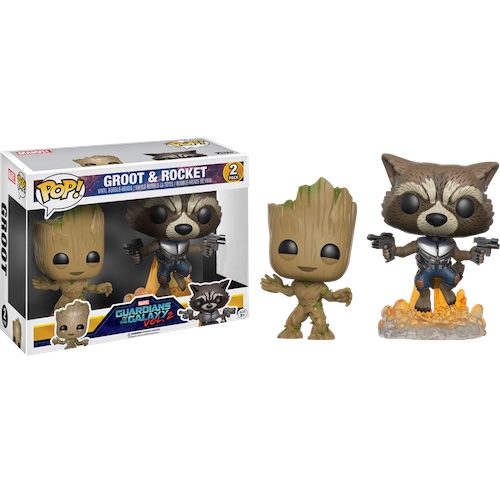 funko rocket with groot