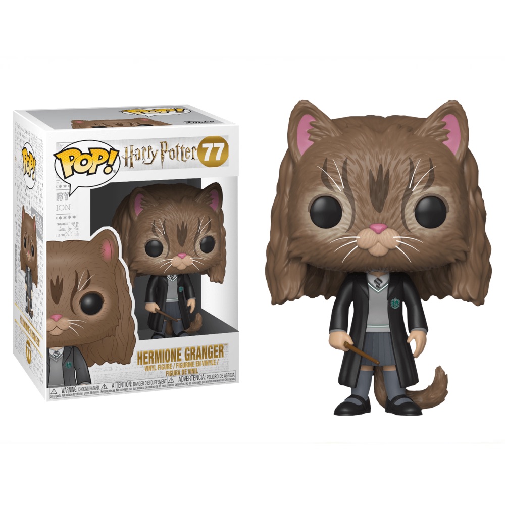 Фигурка Гермиона Грейнджер кошка (Hermione Granger as Cat) Фанко ПОП Россия  из фильма Harry Potter — Funko POP Russia