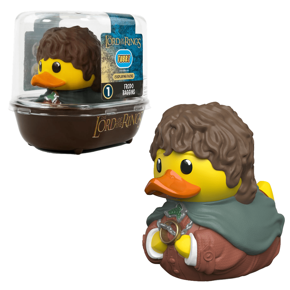 Уточка для ванной Фродо Бэггинс (Frodo Baggins TUBBZ Cosplaying Duck Collectible) из фильма Властелин колец