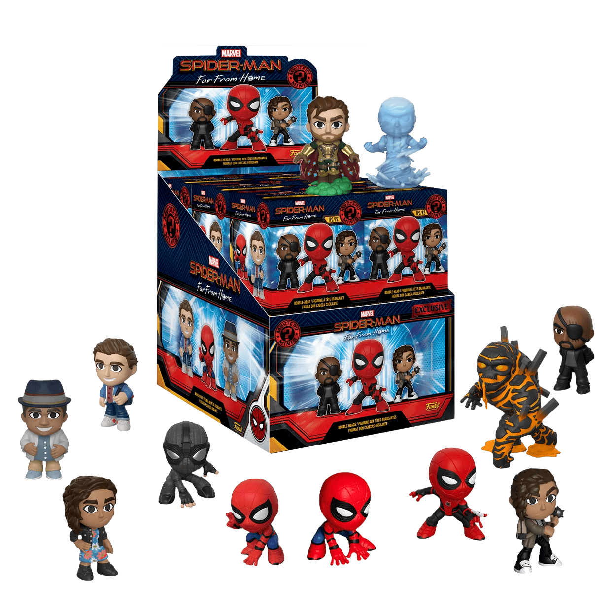 spider man homecoming mystery minis