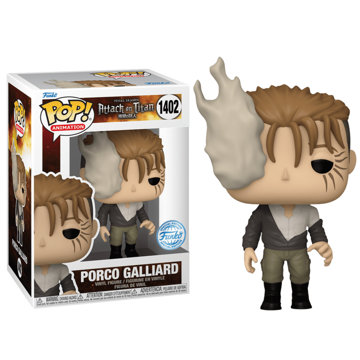 Фигурка Порко Галлиард (Porco Galliard (Эксклюзив Funko Shop)) — Funko POP