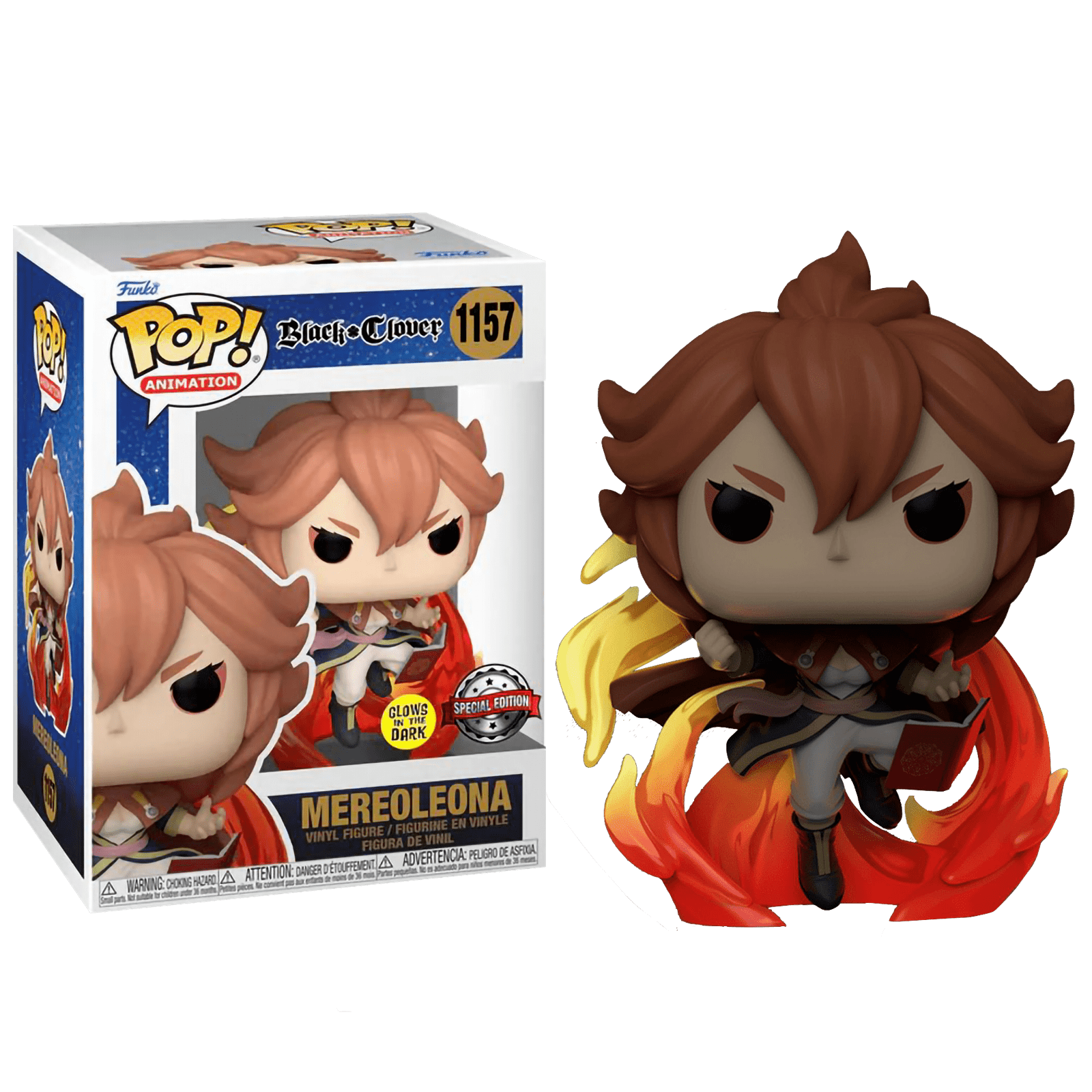 Фигурка Мереолена Вермиллион светящаяся (Mereoleona GitD (Эксклюзив  Gamestop)) — Funko POP