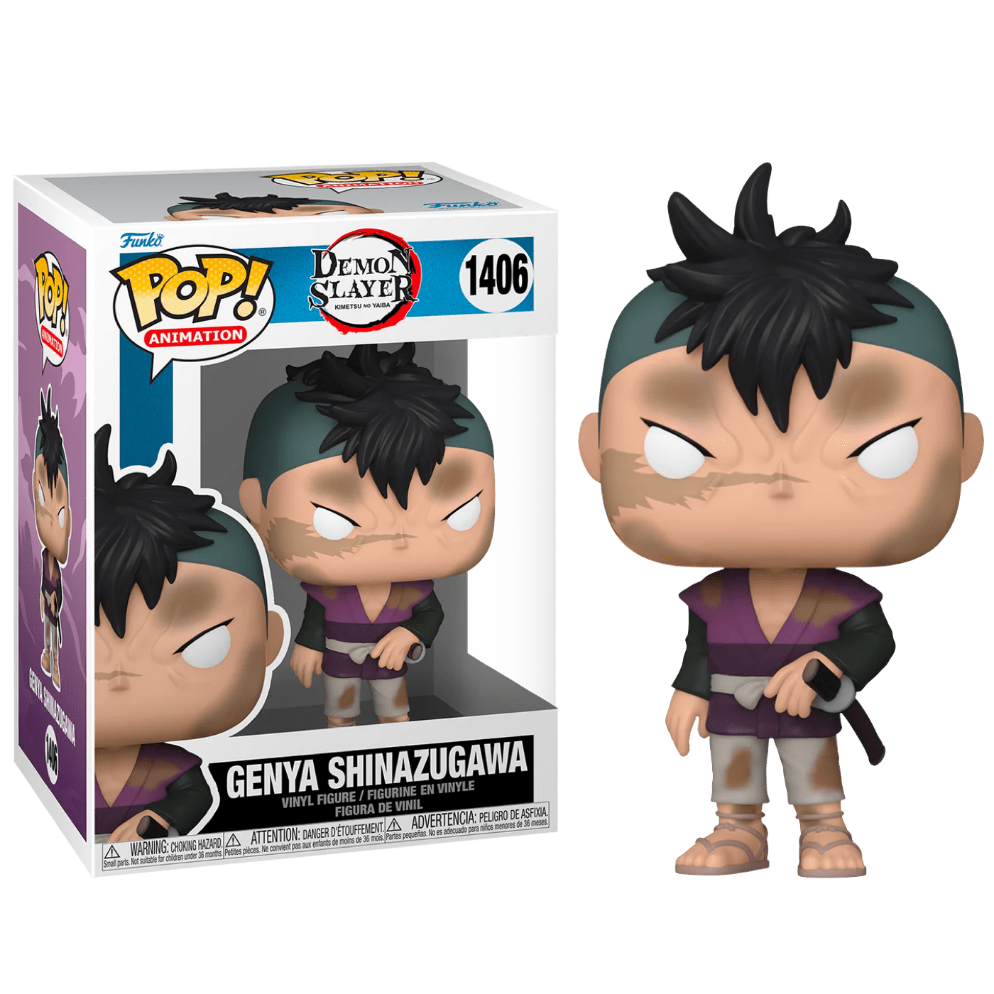 Фигурка Генья Шинадзугава (Genya Shinazugawa) — Funko POP