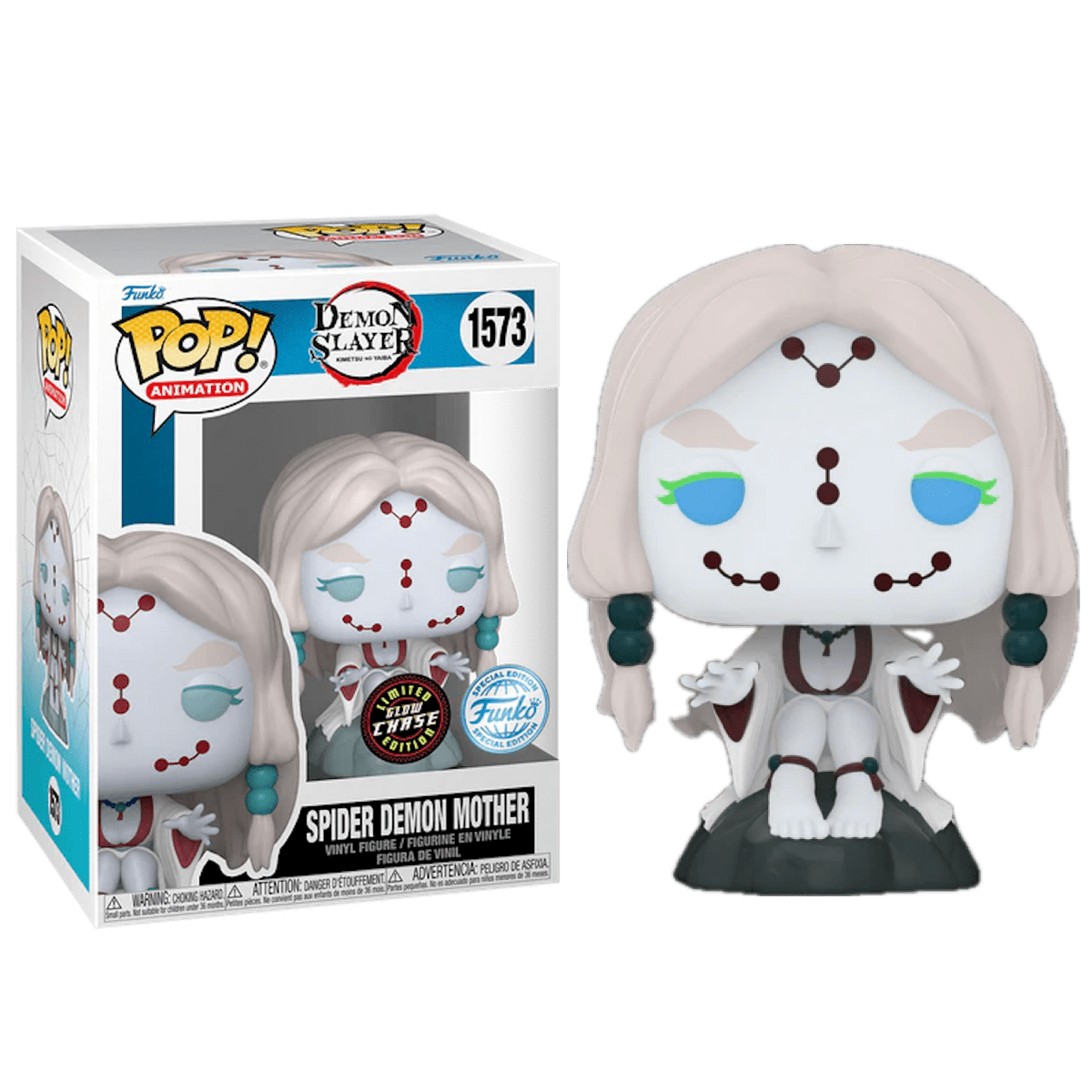 Фигурка Демон Мать Паук светящийся (Spider Demon Mother GitD (Chase,  Эксклюзив Hot Topic)) — Funko POP