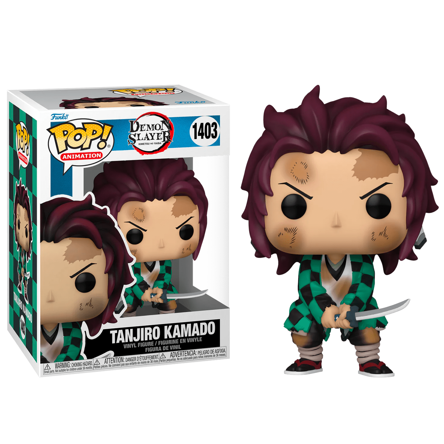 Фигурка Танджиро Камадо (Tanjiro Kamado Training) — Funko POP