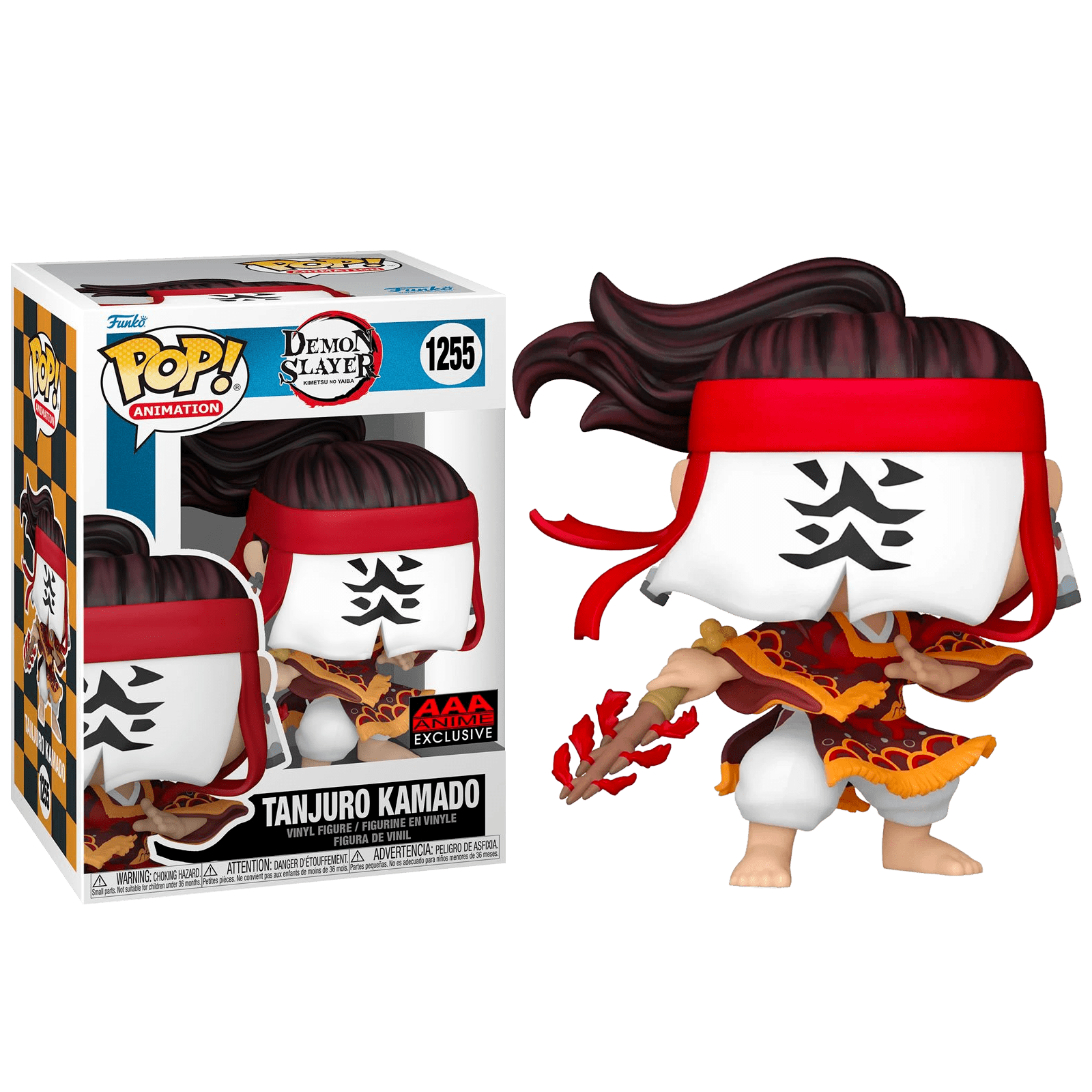 Фигурка Танджуро Камадо со стикером (Tanjuro Kamado (Эксклюзив AAA Anime))  — Funko POP