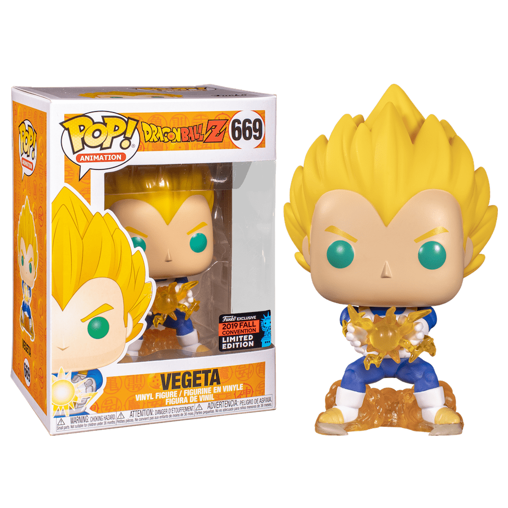 Фигурка Вегета Финальная Вспышка (Vegeta Final Flash (Эксклюзив NYCC 2019))  — Funko POP