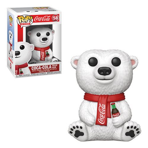 Фанко ПОП Кока Кола Белый Медведь (Coca-Cola Polar Bear) из серии Кумиры