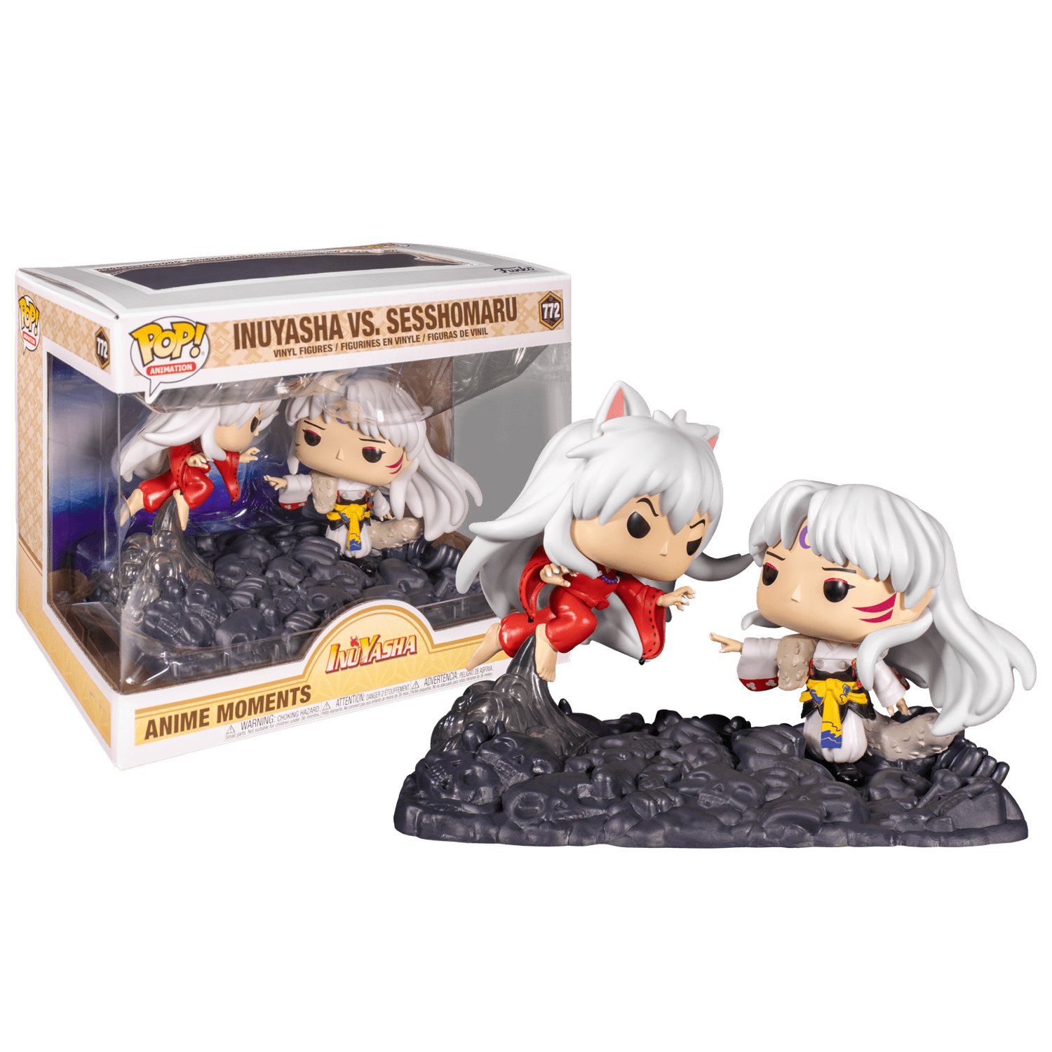 Фигурка Инуяся против Сэссёмару (Inuyasha vs Sesshomaru TV Moments) — Funko  POP