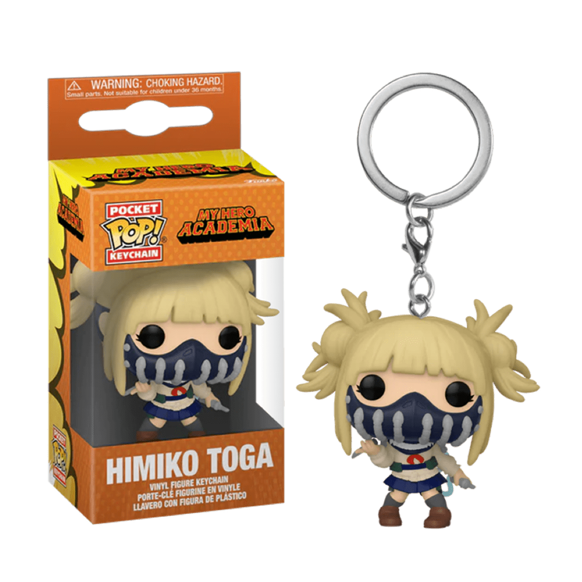 Фигурка Химико Тога в маске брелок (Himiko Toga with Face Cover keychain) —  Funko POP