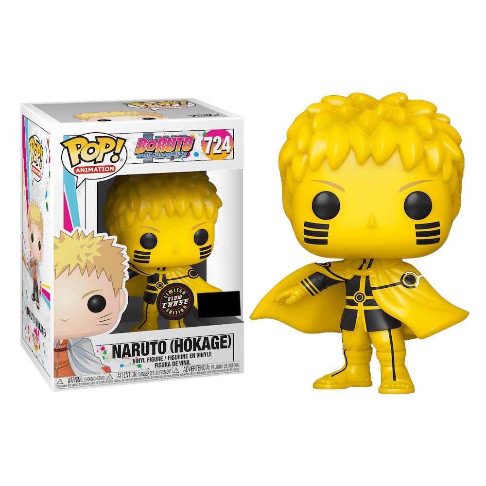 Фигурка Наруто Хокаге светящийся (Naruto Hokage GitD (Эксклюзив AAA Anime  Chase)) — Funko POP Russia