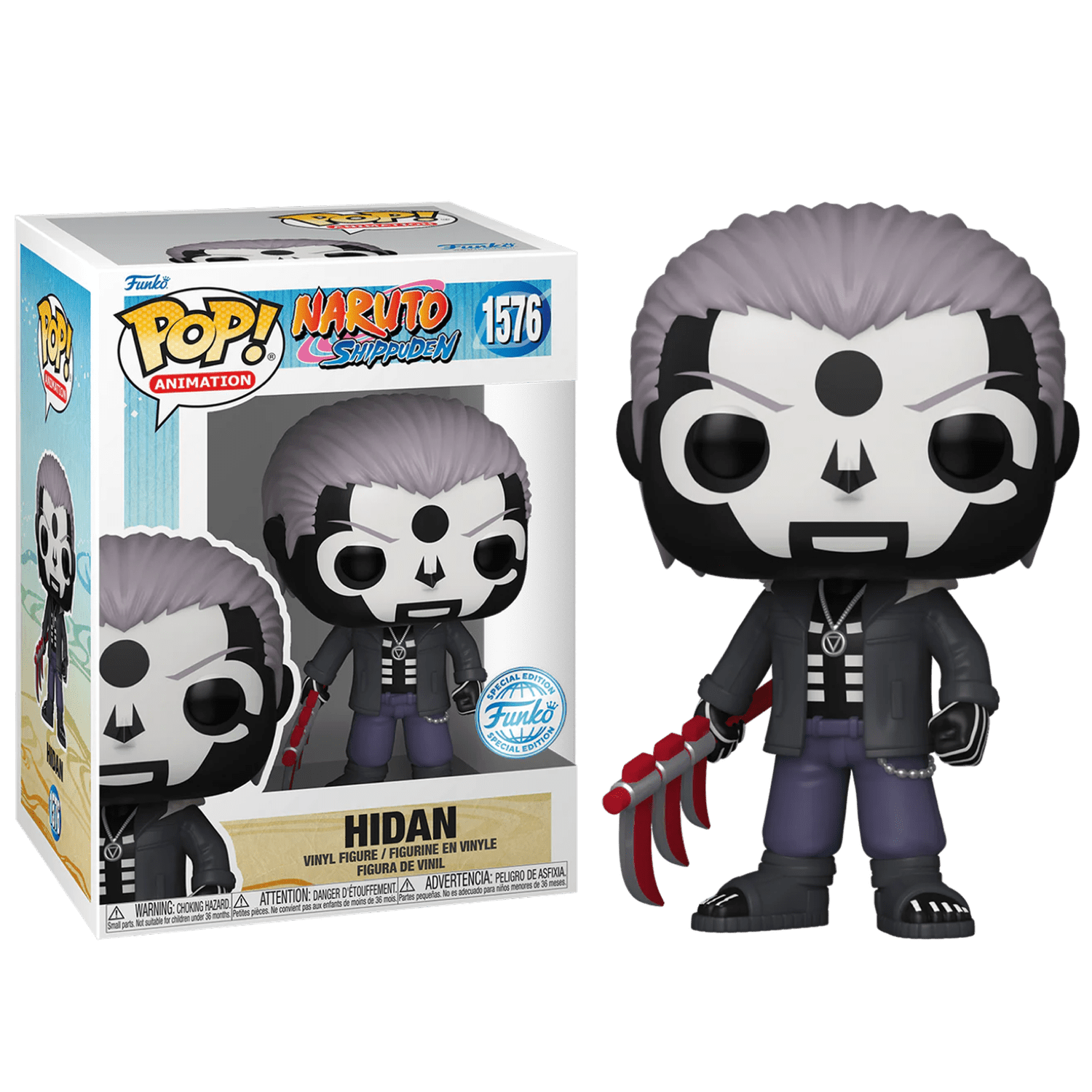 Фигурка Хидан (Hidan with Jacket (Эксклюзив Alliance Entertainment)) —  Funko POP