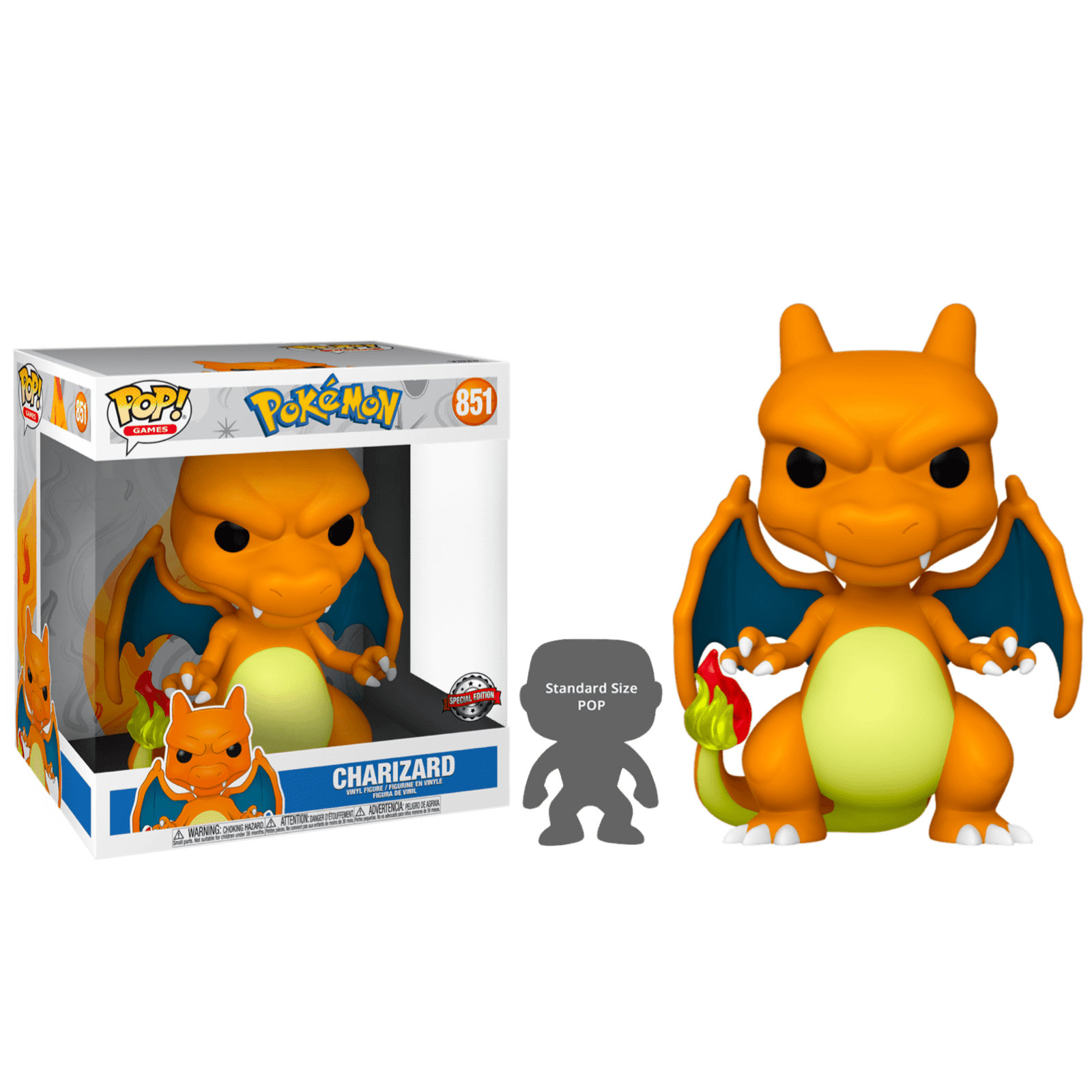 Фигурка Чаризард 25 см (Charizard 10-inch (Эксклюзив Target)) — Funko POP