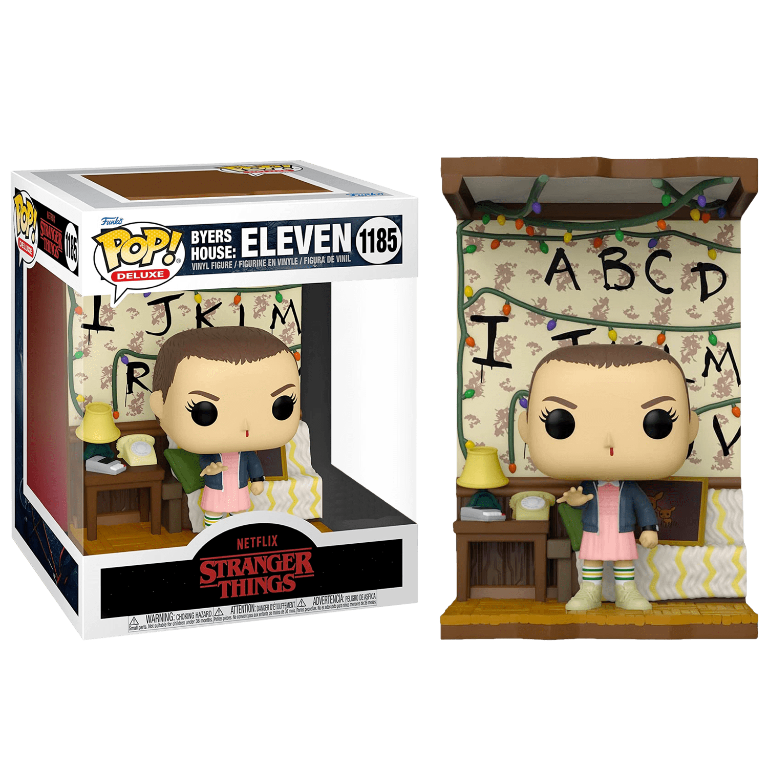 Фигурка Одиннадцать в доме Байерсов (Eleven in Byers House Deluxe (Эксклюзив  Amazon)) — Funko POP