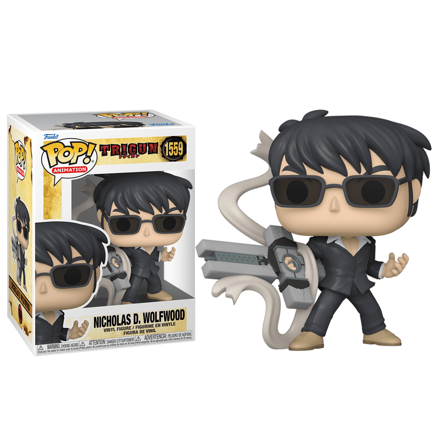 Фигурка Николас Д. Вульфвуд (Nicholas D. Wolfwood) — Funko POP